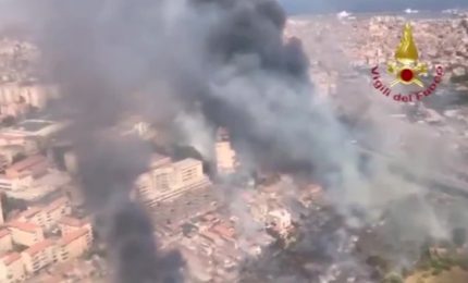 Incendi, Catania brucia dal centro alle periferie