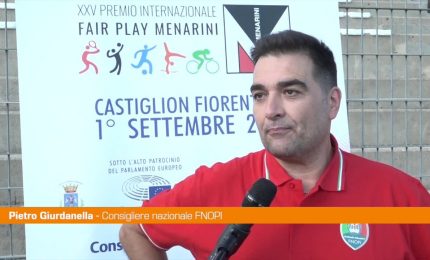 "Match for Life" apre la tre giorni del Fair Play Menarini