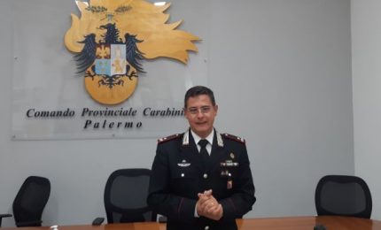 Carabinieri Palermo, il comandante Guarino saluta dopo due anni