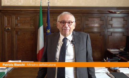 Bianchi: "Buon primo giorno, la scuola è una straordinaria avventura"