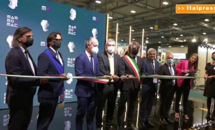 Inaugurata a VeronaFiere la 55esima edizione di Marmomac