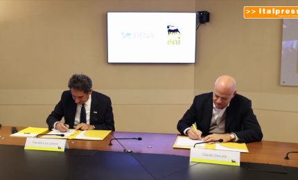 Transizione energetica, partnership Eni-Agenzia per le Rinnovabili