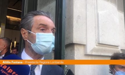 Fontana: "Green Pass? Difendo con vigore la vaccinazione”