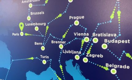 Il treno europeo Connecting Europe Express fa tappa a Roma