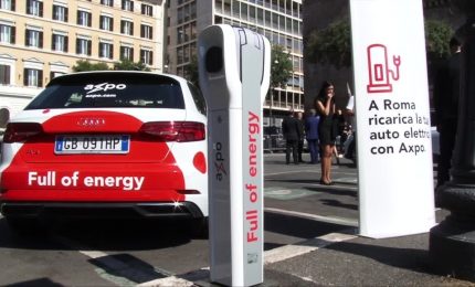 Mobilità elettrica, a Roma arrivano le colonnine di ricarica di Axpo Italia