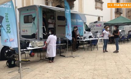 Screening oncologici e vaccinazioni in piazza a Monreale