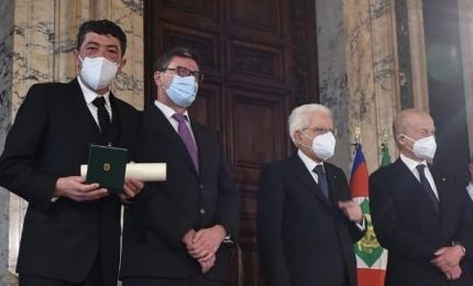 Fiasconaro Cavaliere del Lavoro, Mattarella consegna riconoscimento