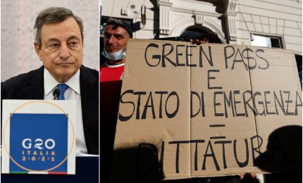 La nuova 'Strategia della tensione' si chiama Green pass, uso strumentale della pandemia per colpire i deboli e favorire i ricchi/ MATTINALE 471