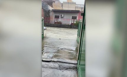 Maltempo, Catania invasa dall'acqua