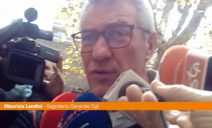 Landini: “La visita di Draghi alla Cgil un segnale importante”