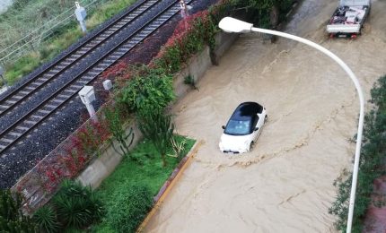 Torna il maltempo in Sicilia, nubifragi e tromba d’aria nel Palermitano