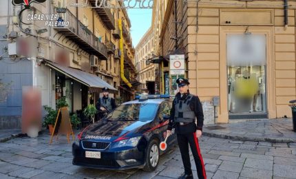 Droga nelle strade della movida di Palermo, sette arresti