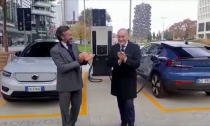 Crisci "A Porta Nuova prima stazione Volvo Fast Charge a Milano"