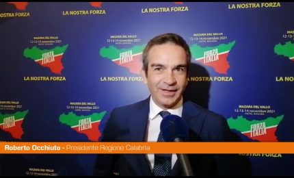 Occhiuto "Spazio politico enorme per Forza Italia"