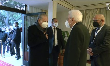 Mattarella in visita di Stato in Algeria