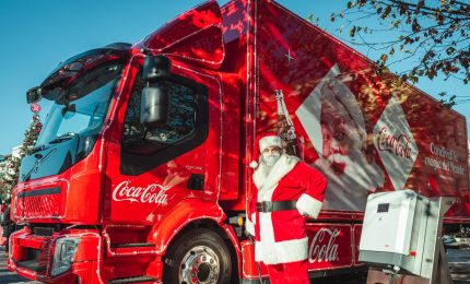 Babbo Natale viaggia in elettrico con ABB, Coca-Cola e Volvo Trucks