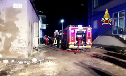 Crollo a Ravanusa, vigili del fuoco cercano i dispersi