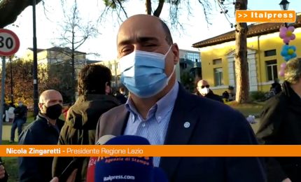 V-Day pediatrico Lazio, Zingaretti "Vaccinare bambini atto d'amore"