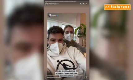 Covid, Fedez e Ferragni positivi