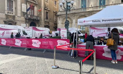 Fa tappa a Catania la “Carovana della Prevenzione” di Komen Italia