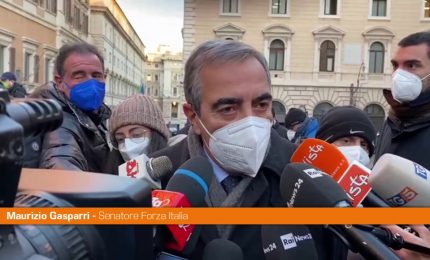 Governo, Gasparri "Draghi resti a Palazzo Chigi"