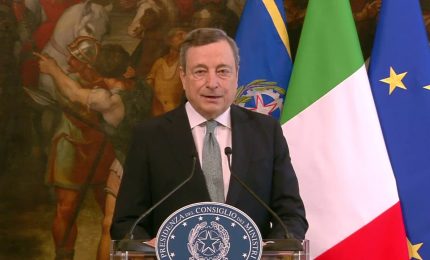 Ucraina, Draghi: "Impossibile il dialogo con la Russia"