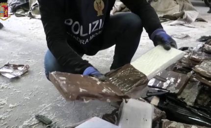 Operazione antidroga polizia di Bologna, sequestrati 760 kg cocaina