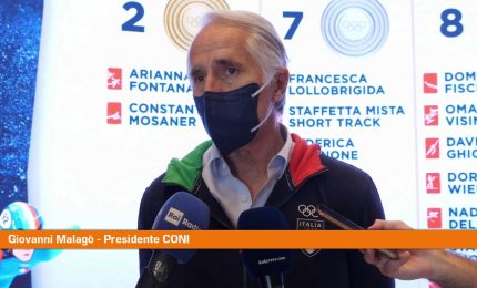 Pechino2022, Malagò "Voto 7,5 alla spedizione olimpica"