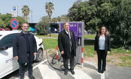 A Palermo una stazione Enel X di ricarica veloce per veicoli elettrici