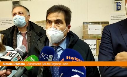 Ucraina, D'Amato: "Dal Lazio farmaci utili in tempo di guerra"