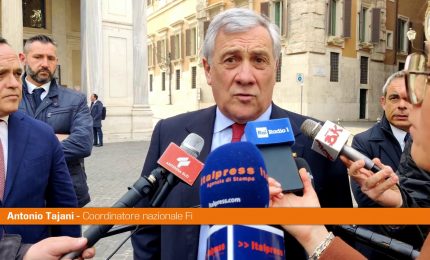 Tajani "Irresponsabile pensare di fare cadere il governo"