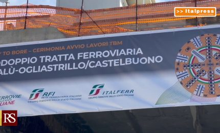 Ferrovie, al via lavori per galleria di Cefalù