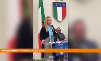 Covid, Meloni: "Miope aver penalizzato le attività sportive"