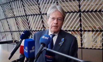 Ue, Gentiloni "Serve una forza di difesa comune"