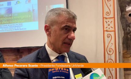 Pecoraro Scanio "Rinnovabili per indipendenza energetica"