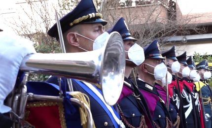 Forze dell'Ordine commemorano le vittime della strage di via Fani