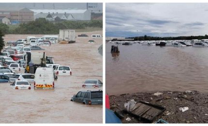 Una terribile inondazione in Sudafrica ripropone il problema dei cambiamenti climatici. Che Sicilia e Palermo ignorano...