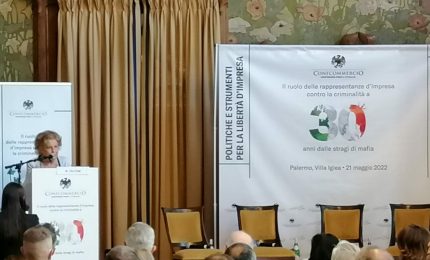 Confcommercio, a Palermo convegno su legalità e libertà d’impresa