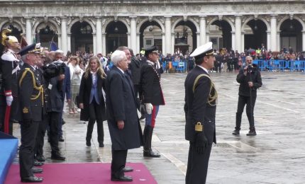 Mattarella a Venezia per i 60 anni della scuola navale Morosini