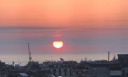 Alba a Palermo ore 6 e 5 buon giorno a tutti