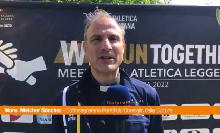 Mons. Sanchez "We Run Together una festa dello sport per tutti"