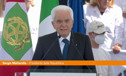 Mattarella "Ricordare Falcone per affrontare le sfide di oggi"