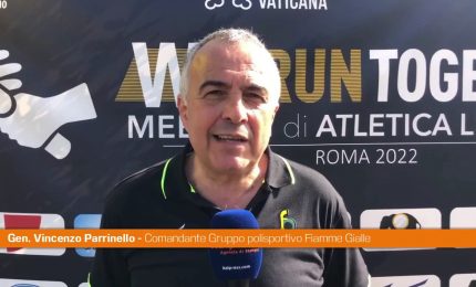 We Run Together, Parrinello "Sport è amicizia e solidarietà"