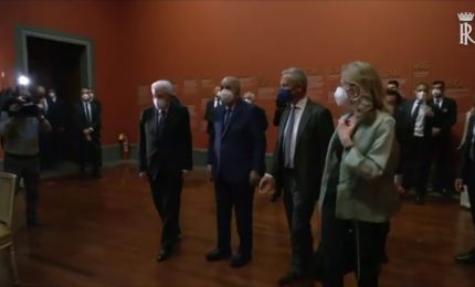 Mattarella e Tebboune visitano Museo Capodimonte