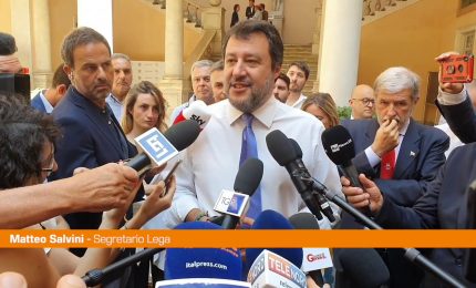 Salvini "Lega vuole prendere di più ma competizione è con sinistra"