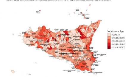 In Sicilia più contagi Covid, lieve incremento delle ospedalizzazioni