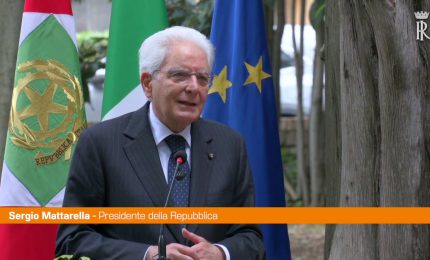 Mattarella "Il traffico di droga è ignobile attività"