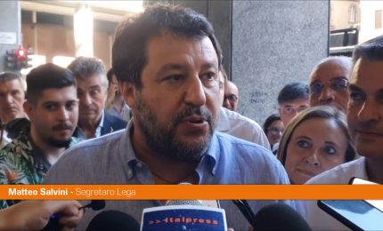 Bce, Salvini "Attacco dai poteri forti per svendere l'Italia"