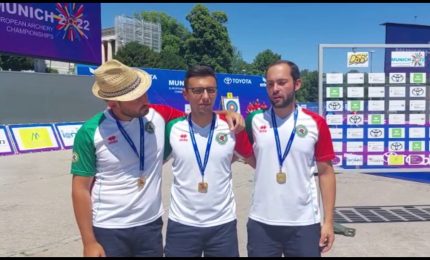 Tiro con l'arco, Italia campione d'Europa nell'olimpico maschile