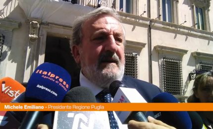 Emiliano "A 5 regioni affidata la politica nazionale dell'idrogeno"